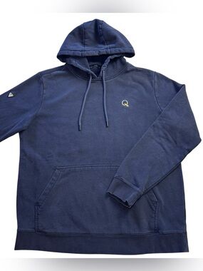 Levelwear Quail Hollow Club Golf Hoodie Men’s L Sweatshirt Blue Charlotte NC